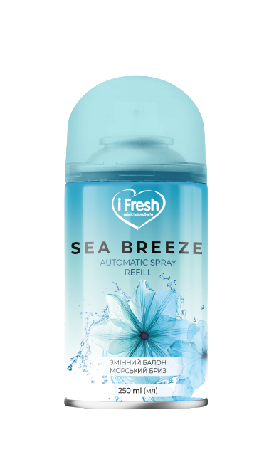 Змінний балон IFRESH д/осв повітря sea breeze 250 мл